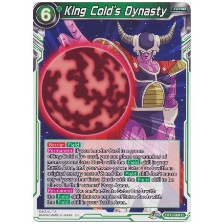 King Cold's Dynasty (BT13-084) [NM]