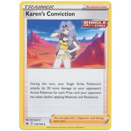 Karen's Conviction (CR144/198) [NM]