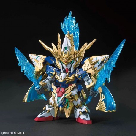 SD Sangoku Soketsuden Zhao Yun 00 Gundam & Bilongqu