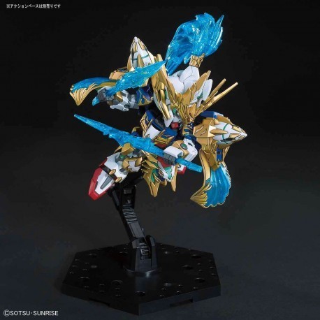 SD Sangoku Soketsuden Zhao Yun 00 Gundam & Bilongqu