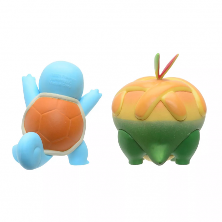 Pokemon Battle Figure - Squirtle + Appletun