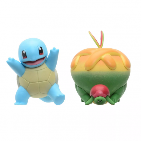 Pokemon Battle Figure - Squirtle + Appletun