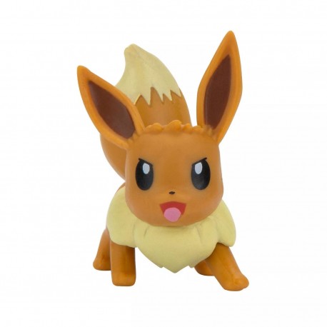 Pokemon Battle Figure Set - Raichu + Morpeko + Eevee