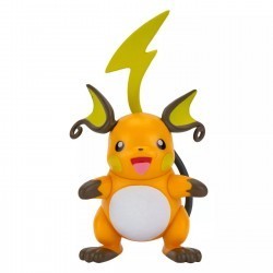Pokemon Battle Figure Set - Raichu + Morpeko + Eevee