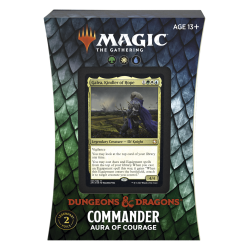 Magic The Gathering Adventures in the Forgotten Realms Commander Deck - Aura of Coura (przedsprzedaż)