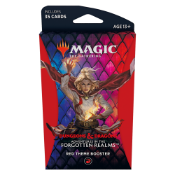 Magic The Gathering Adventures in the Forgotten Realms Red Theme Booster