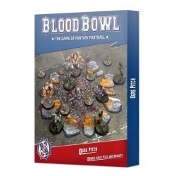 Blood Bowl: Ogre Pitch: Double-sided Pitch and Dugouts