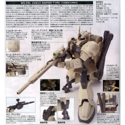 HGUC 1/144 Zaku I Sniper Type (Yonem Kirks Custom)