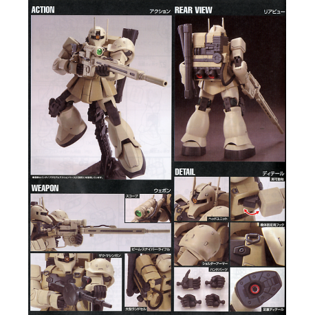 HGUC 1/144 Zaku I Sniper Type (Yonem Kirks Custom)