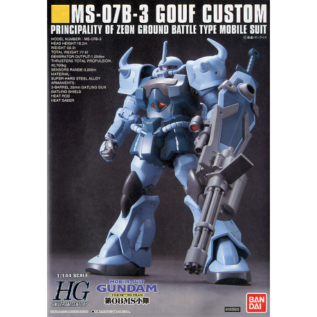 HGUC 1/144 MS-07B-3 Gouf Custom