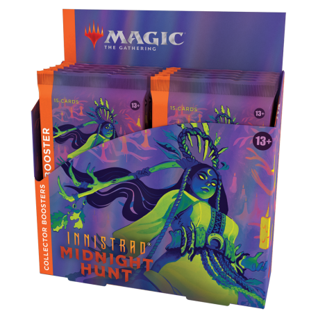 Magic The Gathering: Innistrad: Midnight Hunt Collector Booster Box (12)