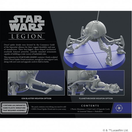 Star Wars Legion - DSD1 Dwarf Spider Droid (przedsprzedaż)