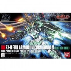 HGUC 1/144 Full Armor Unicorn Gundam (Destroy Mode)