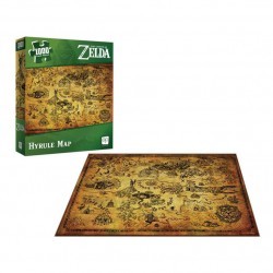 Puzzle The Legend of Zelda Hyrule Map Collector's 1000