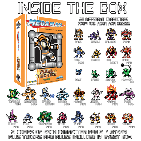 Pixel Tactics: Mega Man Orange Edition