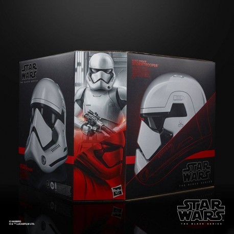 Star Wars Episode VIII Black Series Electronic Helmet First Order Stormtrooper