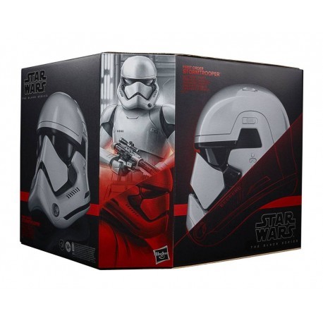 Star Wars Episode VIII Black Series Electronic Helmet First Order Stormtrooper