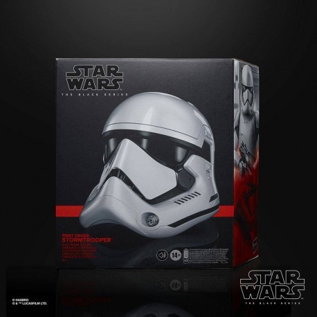 Star Wars Episode VIII Black Series Electronic Helmet First Order Stormtrooper