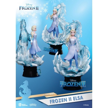 Frozen 2 D-Stage PVC Diorama Elsa 15 cm