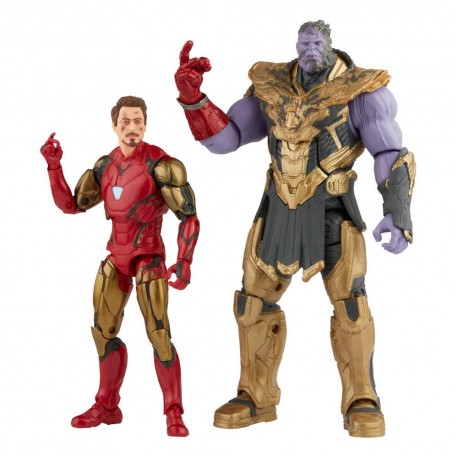 Hasbro Marvel Legends Series Iron Man Mark 85 vs. Thanos