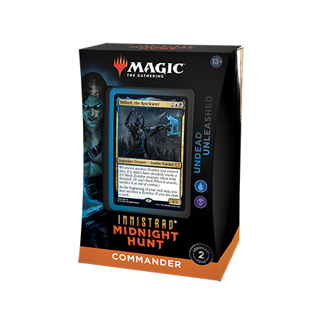 Magic The Gathering: Innistrad: Midnight Hunt Commander Deck Undead Unleashed
