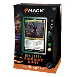Magic The Gathering: Innistrad: Midnight Hunt Commander Deck Coven Counters