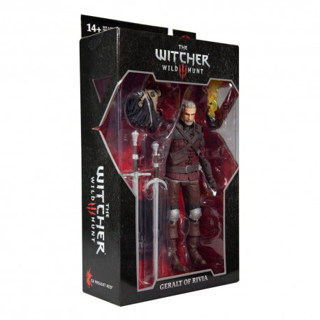 The Witcher 3: Wild Hunt Action Figure Geralt of Rivia (Wolf Armor) 18 cm