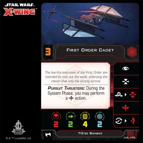 Star Wars: X-Wing 2nd - Fury of the First Order Squadron Pack