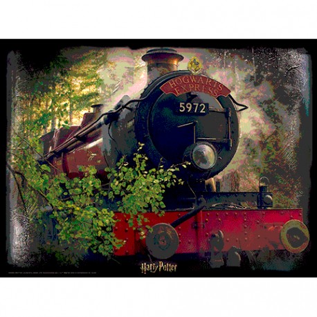 Harry Potter: Magiczne puzzle - Hogwart Express (500 elementów)