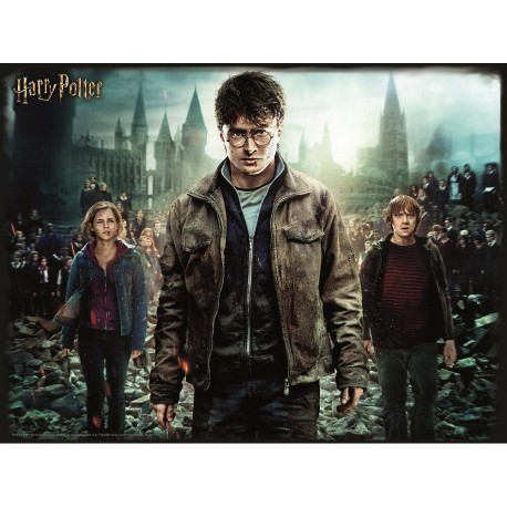 Harry Potter: Magiczne puzzle - Złota Trójka (300 elementów)