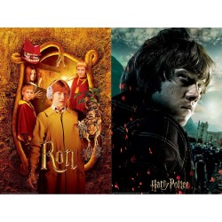 Harry Potter: Magiczne puzzle-zdrapka - Ron (150 elementów)
