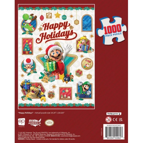 Puzzle - Super Mario Happy Holidays (1000)