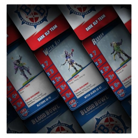 Blood Bowl Dark Elf Team Card Pack 200-44