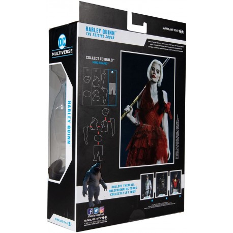 Suicide Squad Build A Action Figure Harley Quinn 18 cm