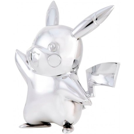 Pokemon Select Battle Mini Figures Silver - Pikachu 7cm