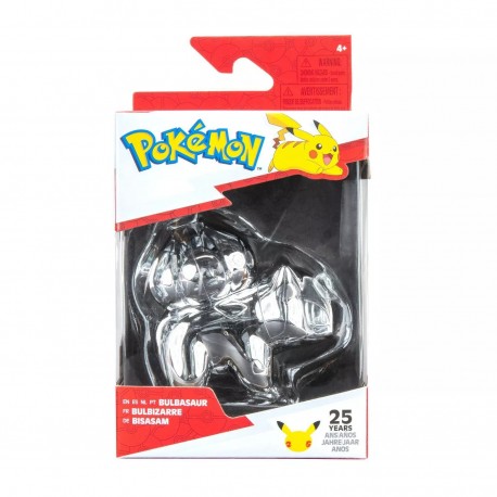 Pokemon Select Battle Mini Figures Silver - Bulbasaur 7cm