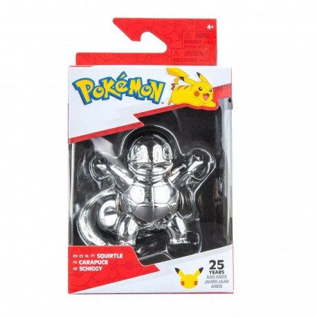 Pokemon Select Battle Mini Figures Silver - Squirtle 7cm