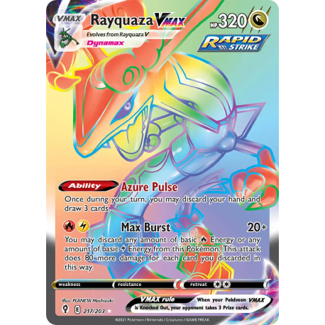 Rayquaza VMax (EVS217/203) [NM]