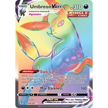 Umbreon VMax (EVS214/203) [NM]