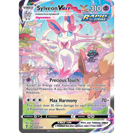 Sylveon VMax (EVS212/203) [NM]