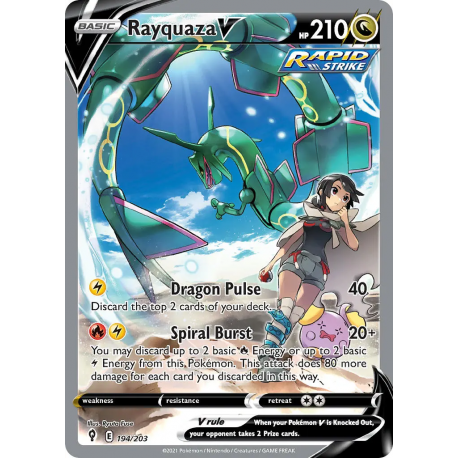 Rayquaza V (EVS194/203) [NM]