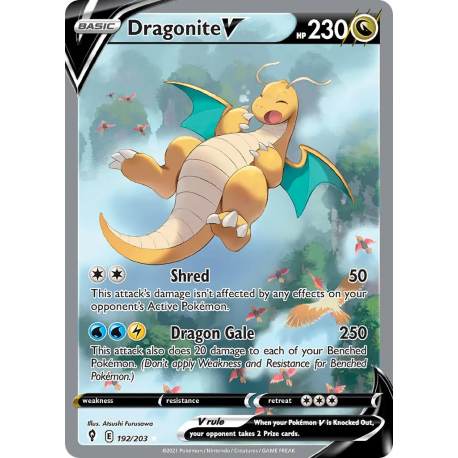 Dragonite V (EVS192/203) [NM]