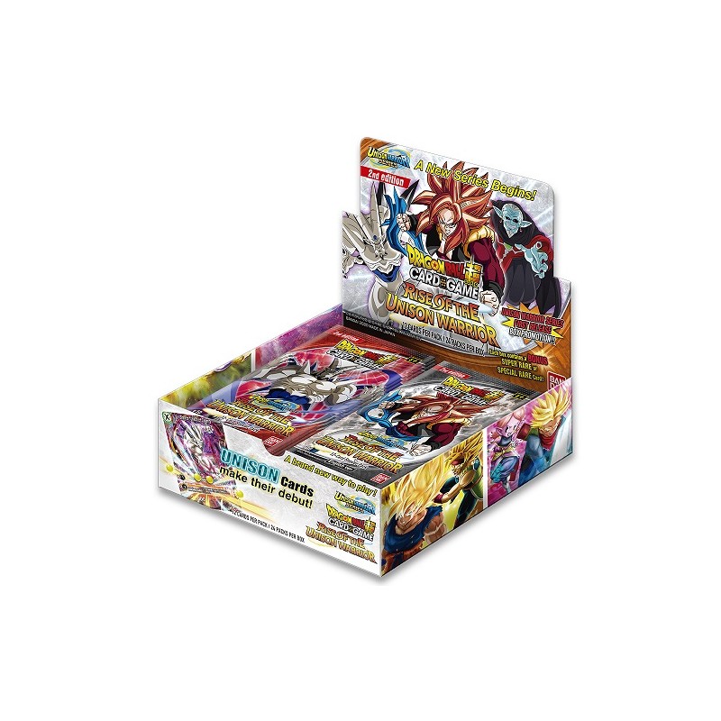 Dragon Ball SCG: B10 Rise of the Unison Warrior Booster Box (24) (2nd edition)