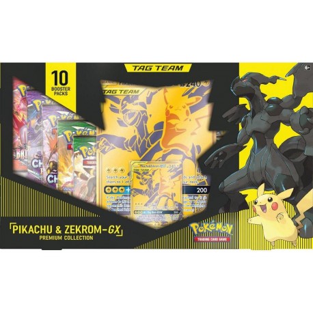 Pokemon TCG: Tag Team Pikachu & Zekrom GX Premium Collection