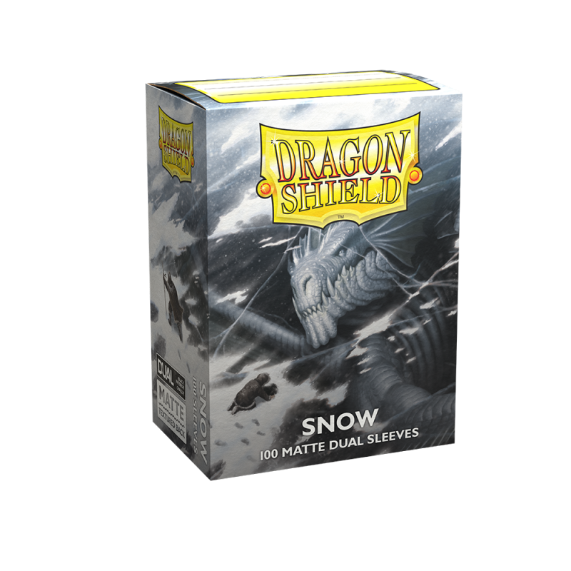 Dragon Shield - Dual Matte Sleeves - Snow 'Nirin' (100szt.)