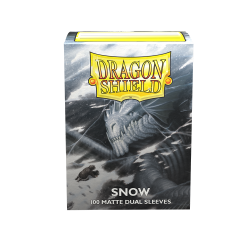 Dragon Shield - Dual Matte Sleeves - Snow 'Nirin' (100szt.)