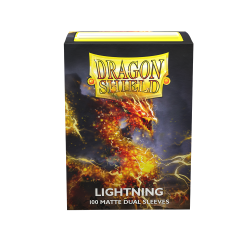 Dragon Shield - Dual Matte Sleeves - Lightning 'Ailia' (100szt.)