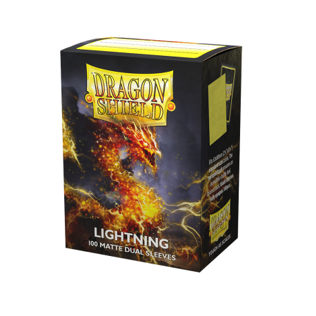 Dragon Shield - Dual Matte Sleeves - Lightning 'Ailia' (100szt.)