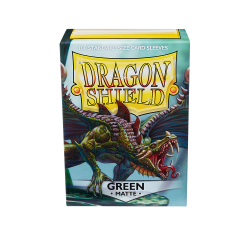 Dragon Shield - Standard Sleeves - Matte Green (100szt.)