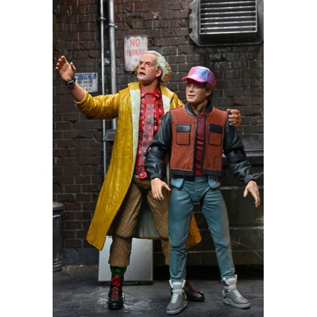 Back to the Future 2 Action Figure Ultimate Doc Brown (2015) 18 cm